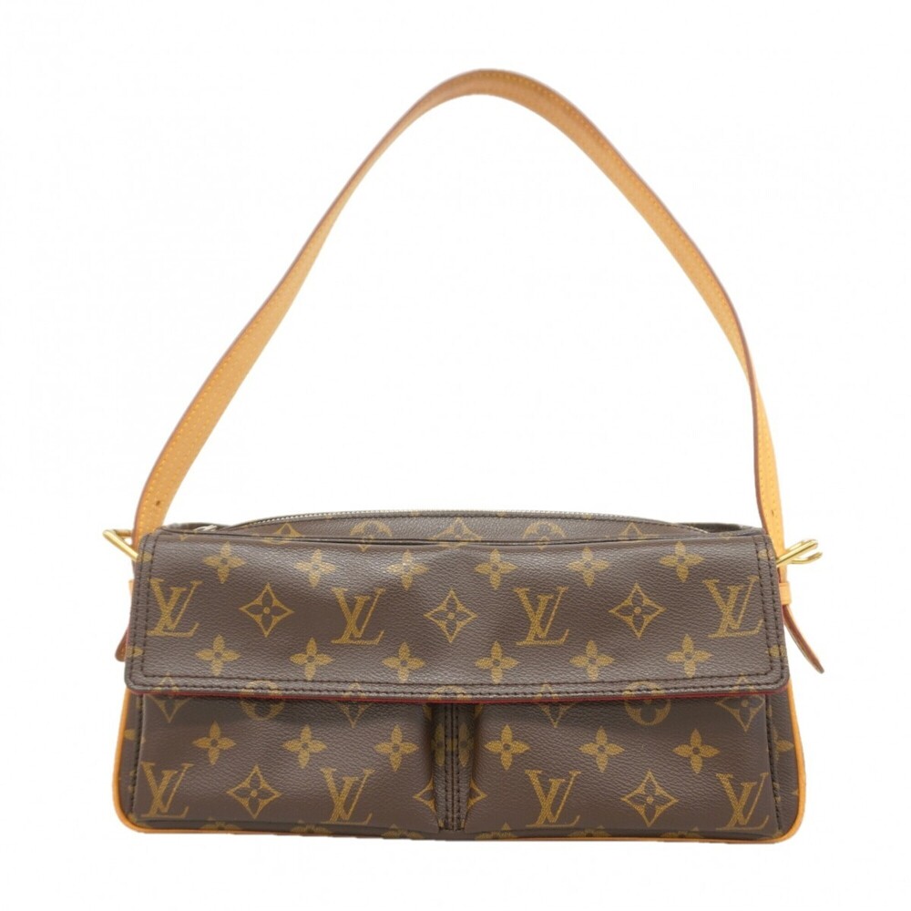 LOUIS VUITTON Brown Monogram Shoulder Bag - Picture 1 of 9